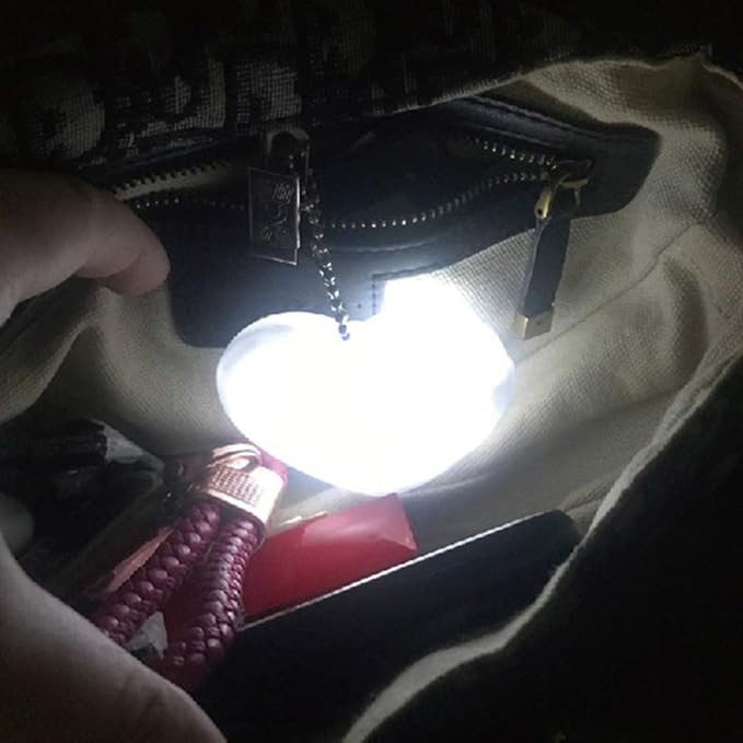 PurseGlow™ Heart Light – Stijlvol Sensorlampje voor Direct Licht in Elke Tas