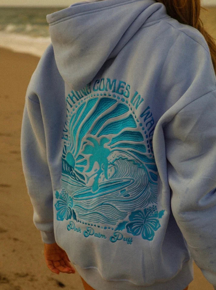 Everything Comes in Waves Hoodie